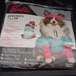 Barbie Aerobics Pet Costume in Pink and Blue